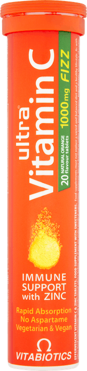 Vitabiotics Ultra Vitamin C Fizz 20 Effervescent 20 Tablets