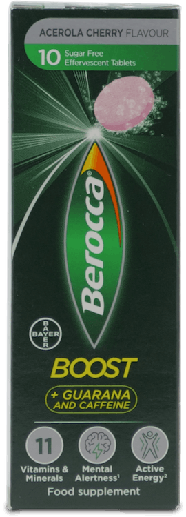 Berocca Boost with Guarana Cherry Flavour 10 Tablets