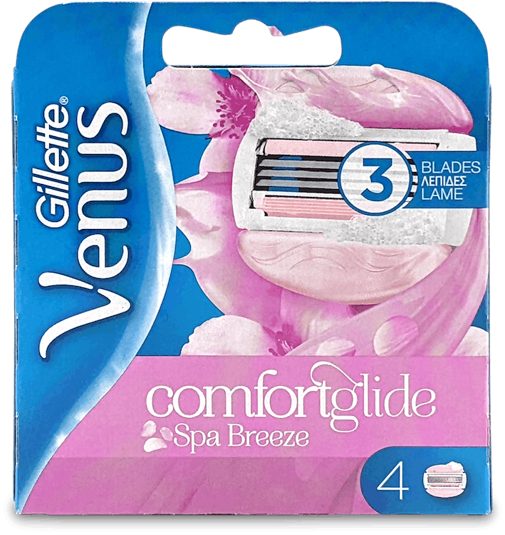 Gillette Venus Comfortglide Spa Breeze Women's Razor Blades