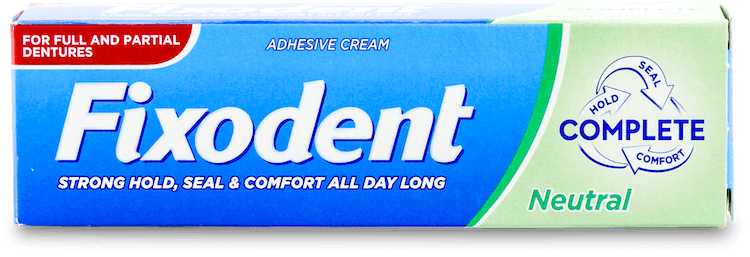Fixodent Neutral Complete Denture Adhesive Cream 40g