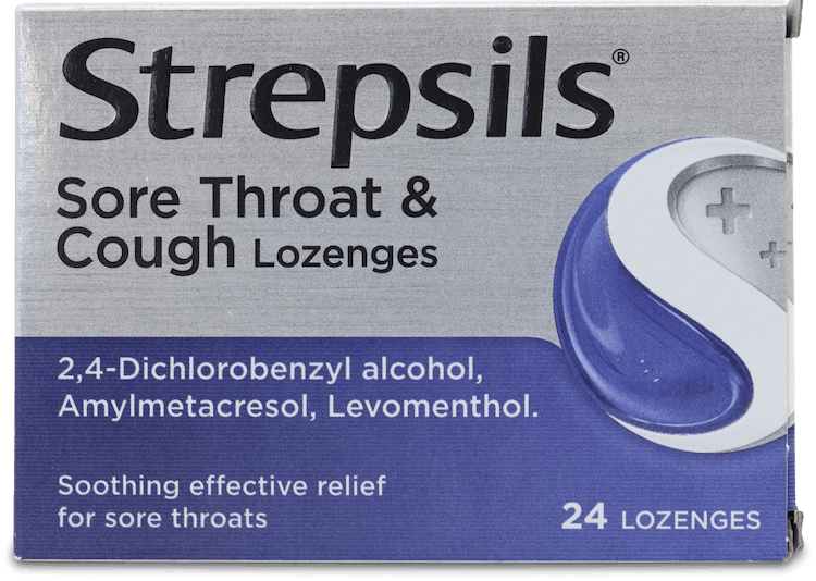 Strepsils Sore Throat & Cough 24 Lozenges