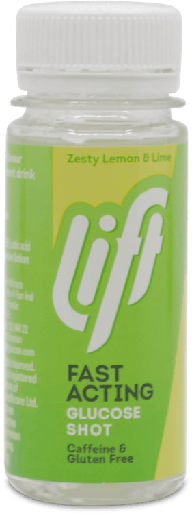 Lift Zesty Lemon & Lime Fast Acting Glucose Shot 60ml