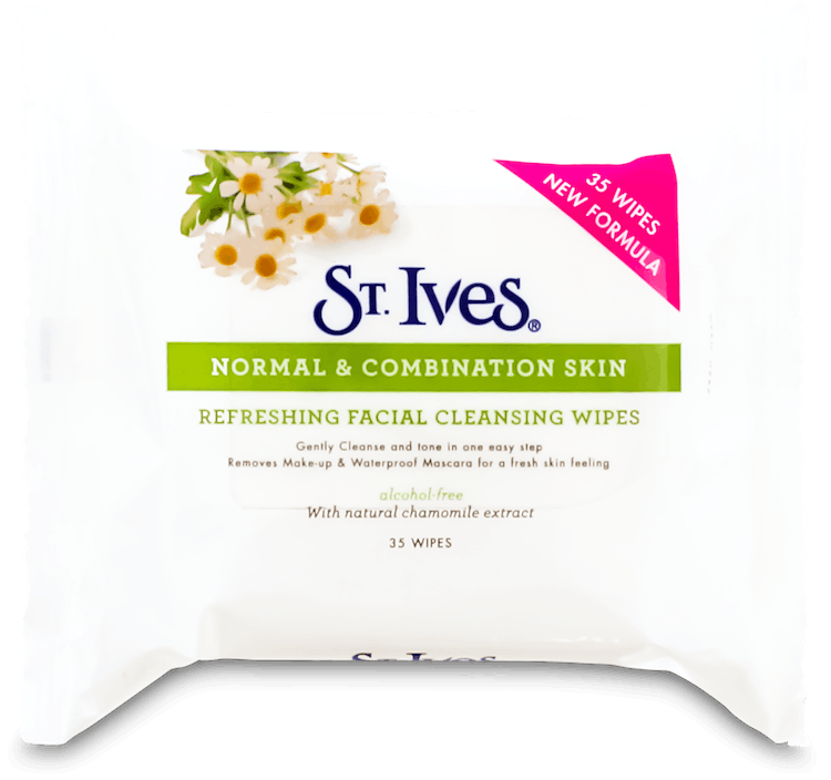 St. Ives Facial Cleansing Refreshing 35 Wipes