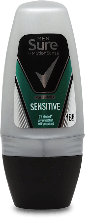 Sure Men Sensitive 48 Hour Roll-On Anti-Perspirant 50ml