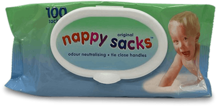 Original Nappy Sacks 100 Pack