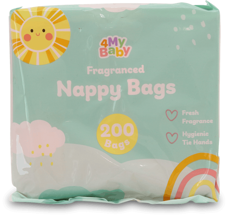 Fragranced Nappy Bags 200 Pack