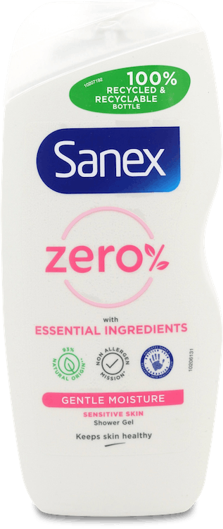 Sanex Zero Sensitive Skin Shower Gel 225ml