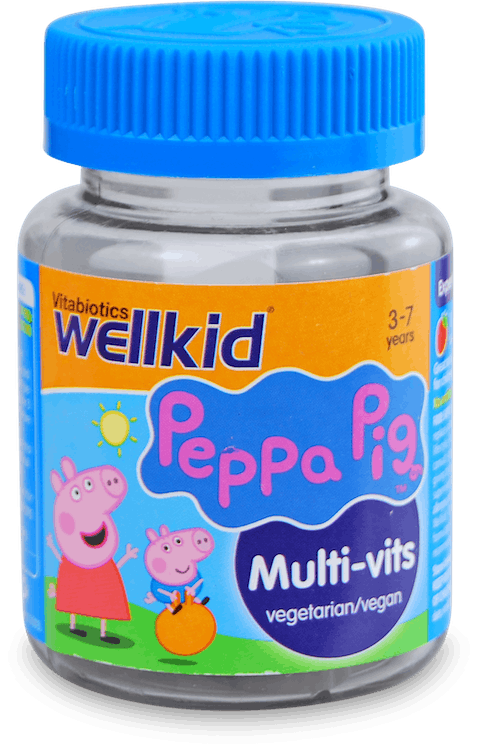 Vitabiotics Wellkid Peppa Pig Multi-Vits 30 Soft Jellies
