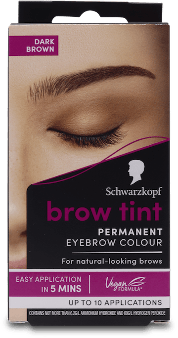 Schwarzkopf Brow Tint Dark Brown 17ml