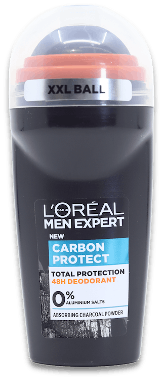 L'Oréal Men Expert 50ML Roll On Black Mineral