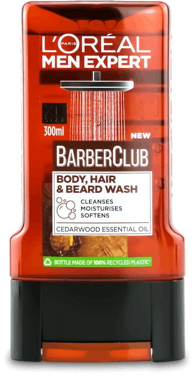 L'Oréal Men Expert Barber Club Body, Hair & Beard Wash 300ml