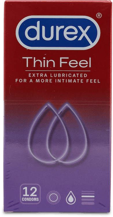 Durex Intimate Feel Thin Condoms 12 Pack