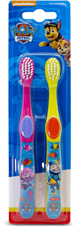 Paw Patrol Nickelodeon Twin Pack Toothbrush Kids