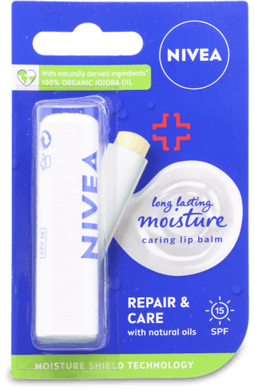 Nivea Long Lasting Moisture Caring Lip Balm 4.8g