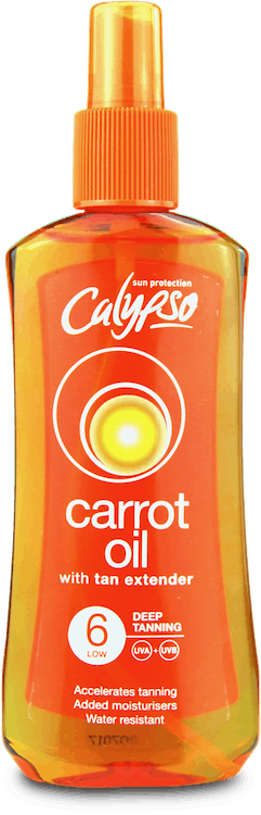 Calypso Carrot Oil with Tan Extender SPF6 200ml