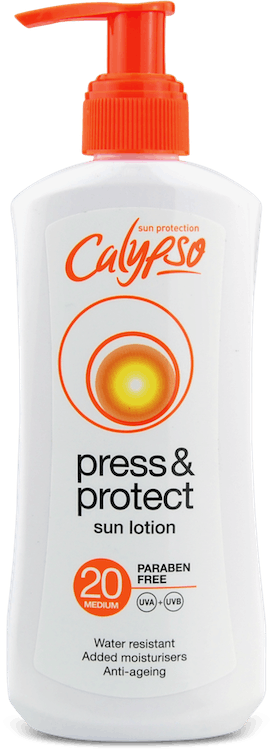 Calypso Press & Protect Sun Lotion SPF20 200ml