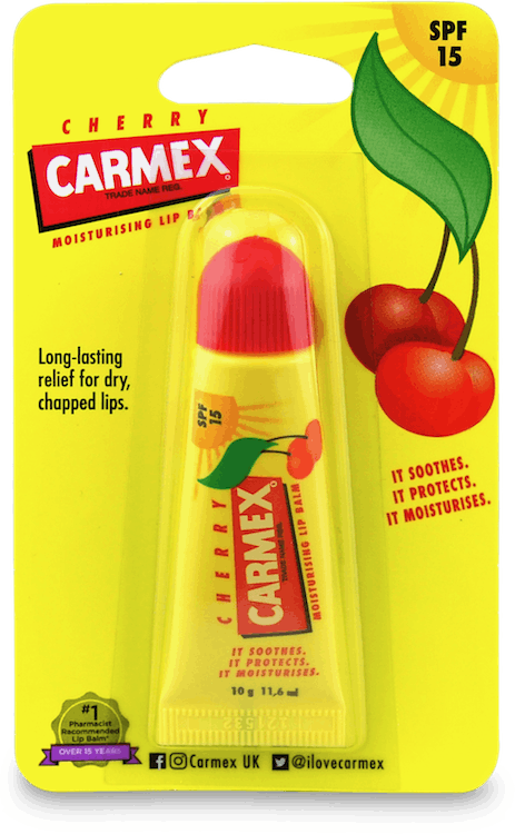 Carmex Moisturising Lip Balm Cherry SPF15 10g