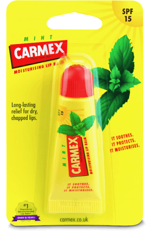 Carmex Moisturising Lip Balm Mint SPF15 10g