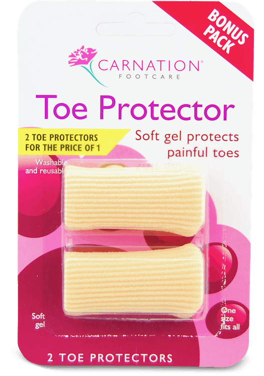 Carnation Toe Protector 2 Pack