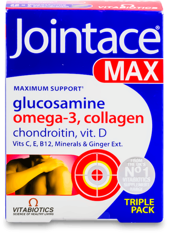 Vitabiotics Max Triple Collagen Glucosamine Omega 3 84 Pack