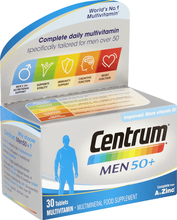 Centrum Men 50+ 30 Tablets