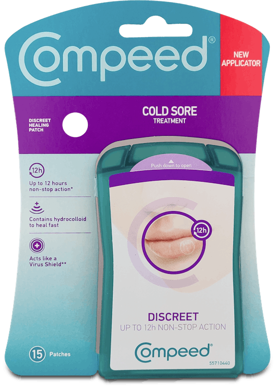 Compeed Cold Sore Treatment 15 Patches