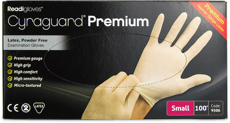 Cyraguard Premium Gloves Small 100 Pack