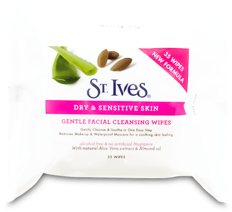 St. Ives Facial Cleansing Gentle Dry and Sensitive 35 Wipes