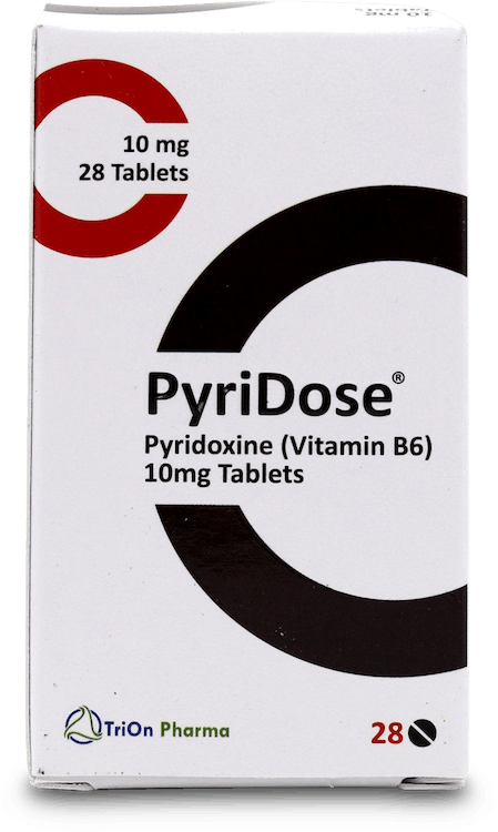 Pyridose Vitamin B6 Pyridoxine 10mg 28 Tablets
