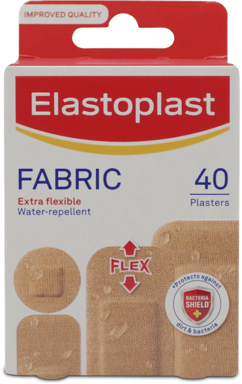 Elastoplast Fabric Extra Flexible Breathable 40 Plasters