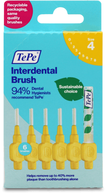 TePe Interdental Brushes 0.7mm 6 Pack
