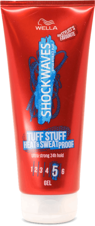 Wella Shockwaves Tuff Stuff Ultra Strong Gel 200ml