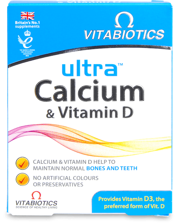 Vitabiotics Ultra Calcium & Vitamin D 30 Tablets
