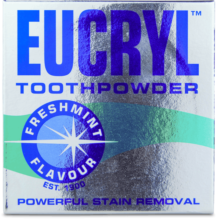 Eucryl Toothpowder Stain Removal Freshmint 50g