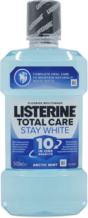 Listerine Mouthwash Stay White Arctic 500ml