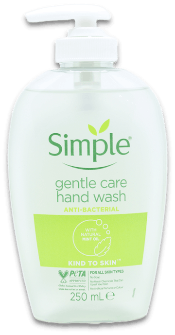 Simple Hand Wash Gentle Care 250ml