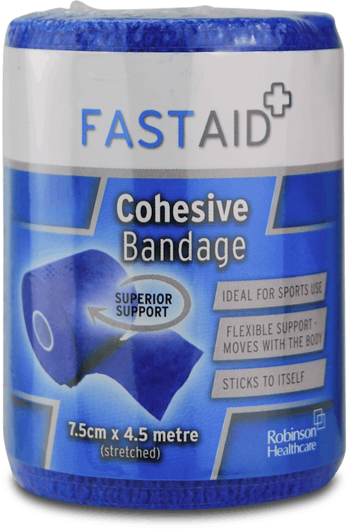 Fast Aid Cohesive Bandage 7.5cm x 4.5m