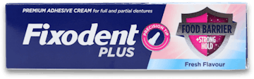 Fixodent Adhesive Cream Plus Fresh Mint 40g