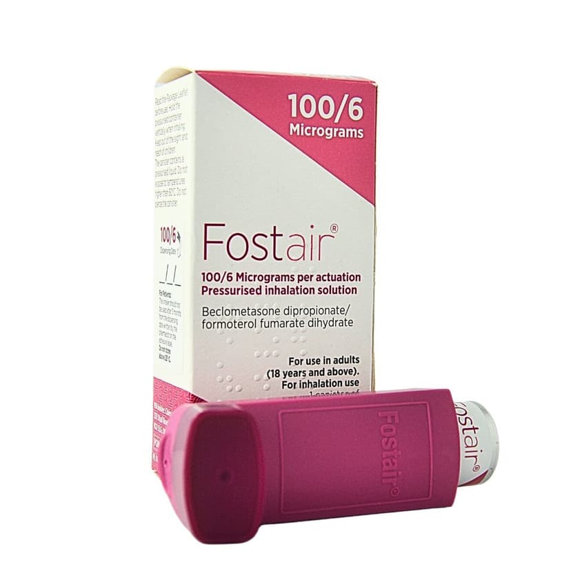 A Beginners Guide To Fostair Inhalers for Asthma | UK Meds