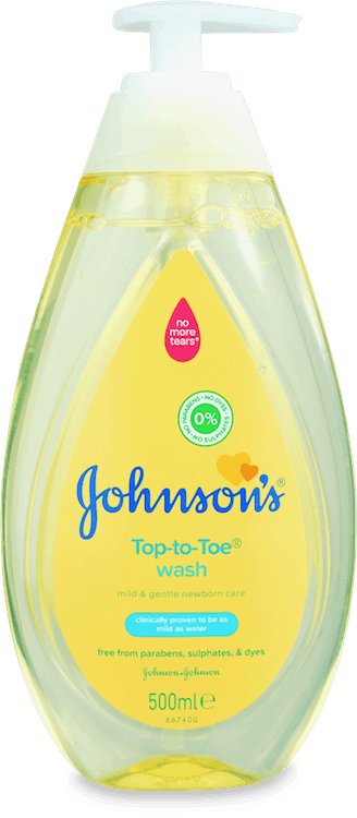 Johnson's Top-To-Toe Wash 500ml