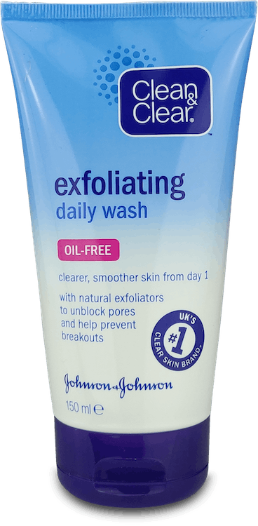 Johnson's Clean and Clear Exfoliating Daily Wash 150ml