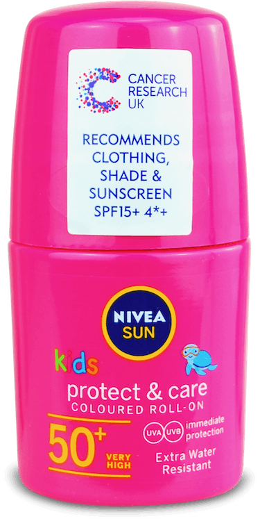 Nivea Sun Kids Roll-On SPF50 Pink 50ml