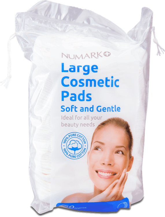Numark Large Cosmetic Pads 50 Pack