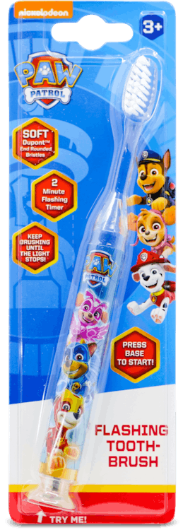 Paw Patrol Nickelodeon Flashing Toothbrush