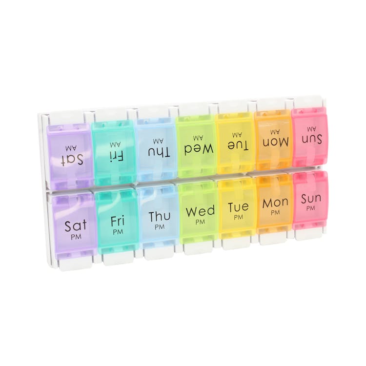 Weekly Easy Open Pill Box Organiser