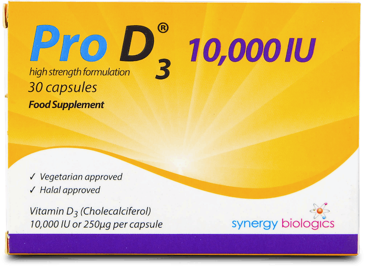 Pro D3 10,000IU Weekly Dose 30 Capsules