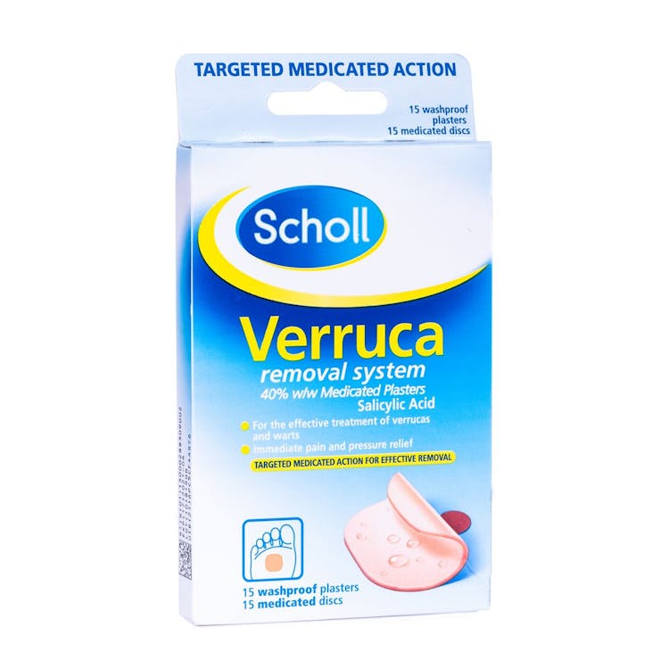 Scholl Verruca Removal Medicated Plasters