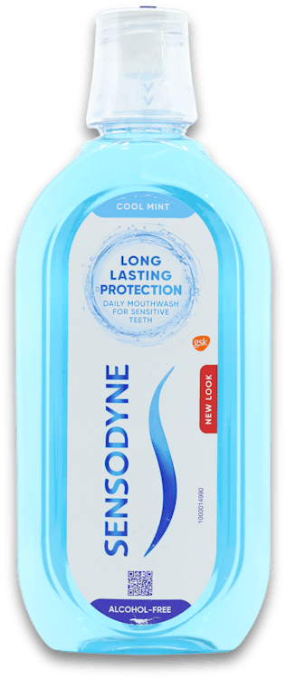 Sensodyne Cool Mint Mouthwash with Fluoride 500ml