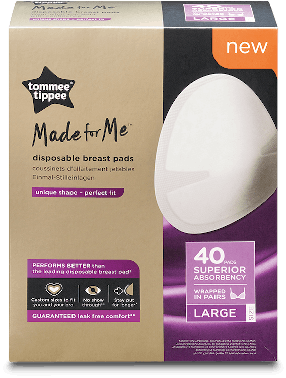 Tommee Tippee 40 Large Daily Breast Pads