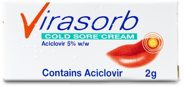 Virasorb Cold Sore Cream 2g